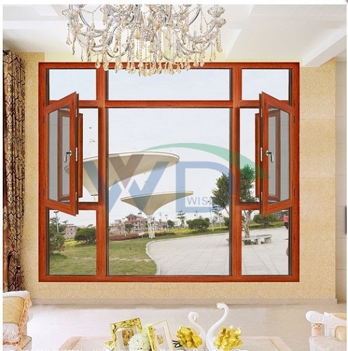 CHOOSE ALUMINUM GLASS DOORS FOR WOOD SUITS 